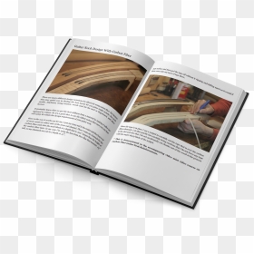 Side Sound Hole Open Book - Brochure, HD Png Download - blank open book png