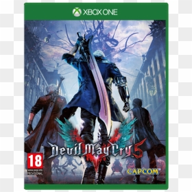 Devil May Cry 5 Xbox One Cover, HD Png Download - devil may cry png