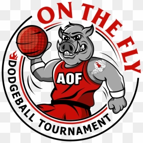 Aof On The Fly Dodgeball - Mcfc, HD Png Download - tournament png
