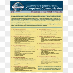 Toastmasters New, HD Png Download - ice breaker png