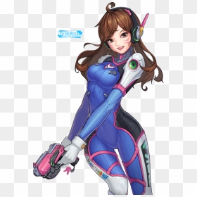 D Va Overwatch Anime, HD Png Download - overwatch d.va png