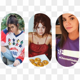 Selena Gomez And Kendall Jenner Mix, HD Png Download - maia mitchell png