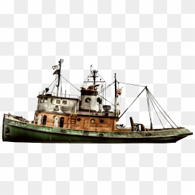 Vessel Png Picture - Old Fishing Boat Png, Transparent Png - old ship png