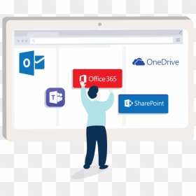 Office 365, HD Png Download - onedrive png