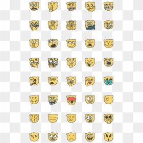 Ui Icon Pixel Art, HD Png Download - crazy emoji png