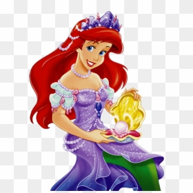 Ariel The Little Mermaid Png Picture Clipart - Princes Aurora Disney, Transparent Png - cute mermaid png