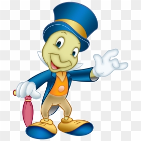 Transparent Jiminy Cricket Png - Jiminy Cricket Pinocchio, Png Download - jiminy cricket png