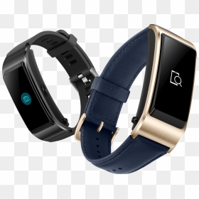 Black And Blue Huawei Talkband B5 - Huawei Talk Band 5, HD Png Download - strap png