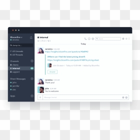 Screenshot, HD Png Download - slack icon png