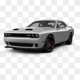 Dodge Challenger Sxt Silver, HD Png Download - hellcat png