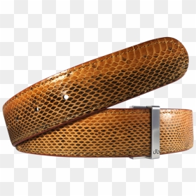 Medium Brown Snakeskin Leather Belt - Filtro Aire Isuzu Kb, HD Png Download - strap png