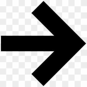 Right Straight Arrow - Arrow Right Png, Transparent Png - straight arrow png