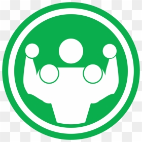 Circle, HD Png Download - muscle icon png