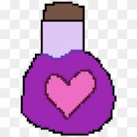 Breeding Potion Clipart , Png Download - Terraria King Slime Pixel Art, Transparent Png - minecraft potion png