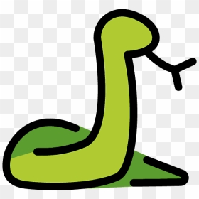 Snake Emoji Clipart, HD Png Download - snake emoji png