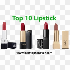 Top 10 Lipstick - Lancome, HD Png Download - mac lipstick png