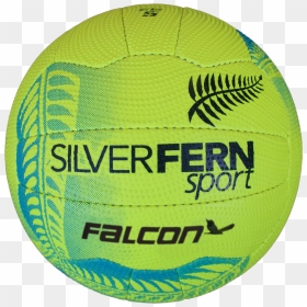 Silver Fern Netball Ball, HD Png Download - silver ball png