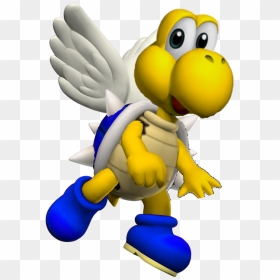 Koopa Troopa Blue Shell, HD Png Download - koopa troopa png