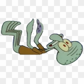Squidward Future Transparent Background, HD Png Download - caveman spongebob meme png
