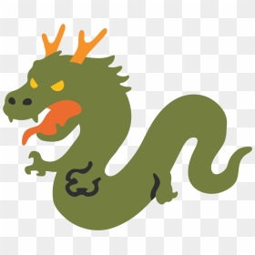 Emoji Dragon , Png Download - Dragon Emoji Png, Transparent Png - snake emoji png