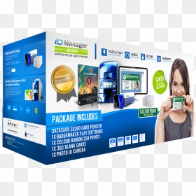 Id Manager Datacard Sd360 - Card Printer, HD Png Download - blank playing card png