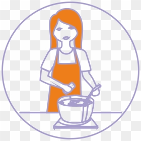 Cooking, HD Png Download - people cooking png
