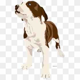 Brown And White Dog Clipart, HD Png Download - realistic dragon png