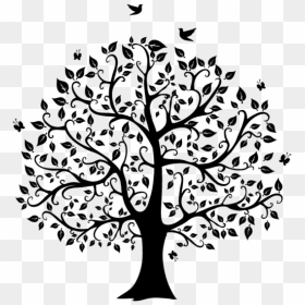 Silhouette Tree Clip Art - Tree Of Life Png, Transparent Png - tree of life silhouette png