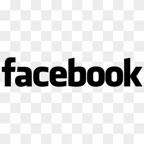 Facebook Font, HD Png Download - facebook logo black png