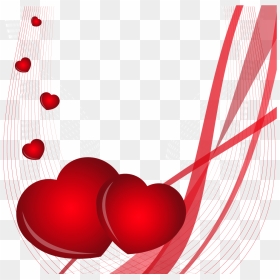 Valentines Day Wishes With Kisses, HD Png Download - valentines hearts png