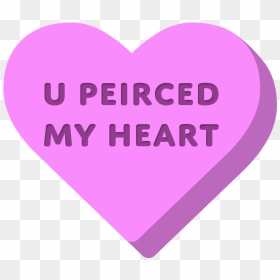 Transparent Conversation Hearts Png, Png Download - valentines hearts png