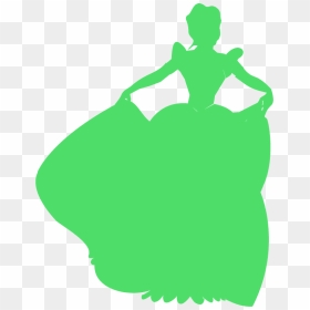 Disney Princess Silhouette Transparent Background, HD Png Download - princess silhouette png