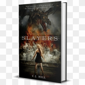 Book Cover Of Slayers By C, HD Png Download - realistic dragon png