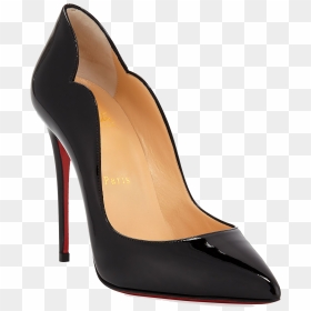 Black Louboutin Download Free Png - Basic Pump, Transparent Png - christian louboutin logo png