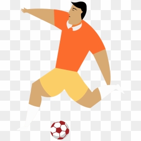 Cartoon, HD Png Download - soccer ball outline png