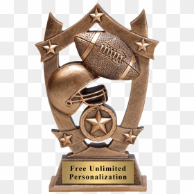 Star Shield Football Trophy , Png Download - School Trophys, Transparent Png - football trophy png