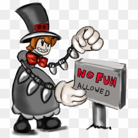 No Fun Allowed Clipart , Png Download - Cartoon, Transparent Png - ringmaster png