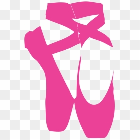 T - Ballet Shoes Clip Art, HD Png Download - pointe shoes png