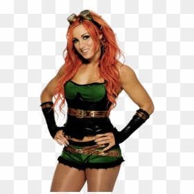 Becky Lynch Png By Wwe-womens02 On D - Becky Lynch Green Gear, Transparent Png - wwe charlotte png