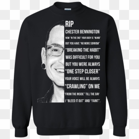 Image 364px Linkin Park Rip Chester Bennington, Breaking - Rip Chester Bennington Shirt, HD Png Download - chester bennington png