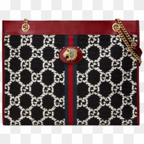 Gucci Rajah Large Gg Tweed Tote, HD Png Download - gucci pattern png