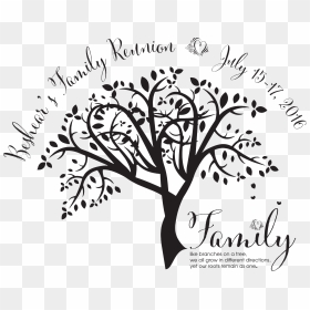 Tree Silhouette Tree Stencil Printable, HD Png Download - tree of life silhouette png