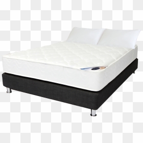 Colchón Resortadobase Cama - Bed Frame, HD Png Download - cama png