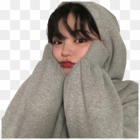 #ulzzang #girl #ulzzanggirl #png #amino #aesthetic - Transparent Ulzzang Girl Png, Png Download - ulzzang png