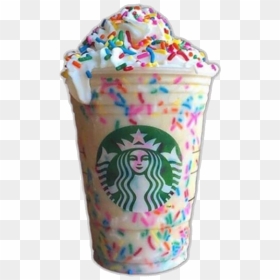 #sprinkles #white #starbucks #drink #coffee #milkshake - Starbucks New Logo 2011, HD Png Download - starbucks drink png