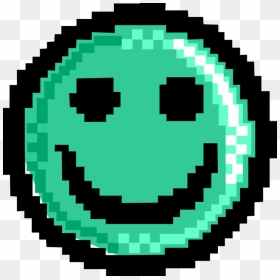 Vector Illustration Of Pixelated Bitmap Happy Face - Deadpool Logo Pixel Art, HD Png Download - deadpool face png