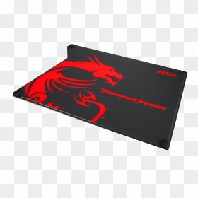 Msi Thunderstorm Aluminum Mousepad Clipart , Png Download - Illustration, Transparent Png - msi logo png