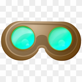 One Shot Steampunk Goggles - Steampunk Glasses Transparent Background, HD Png Download - steampunk goggles png