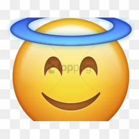 Transparent Background Angel Emoji, HD Png Download - angel halo wing png