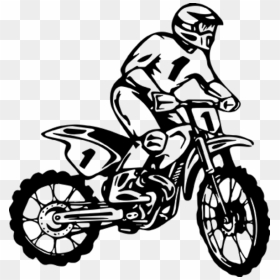 Transparent Motocross Png - Dirt Bije Decal, Png Download - motocross png